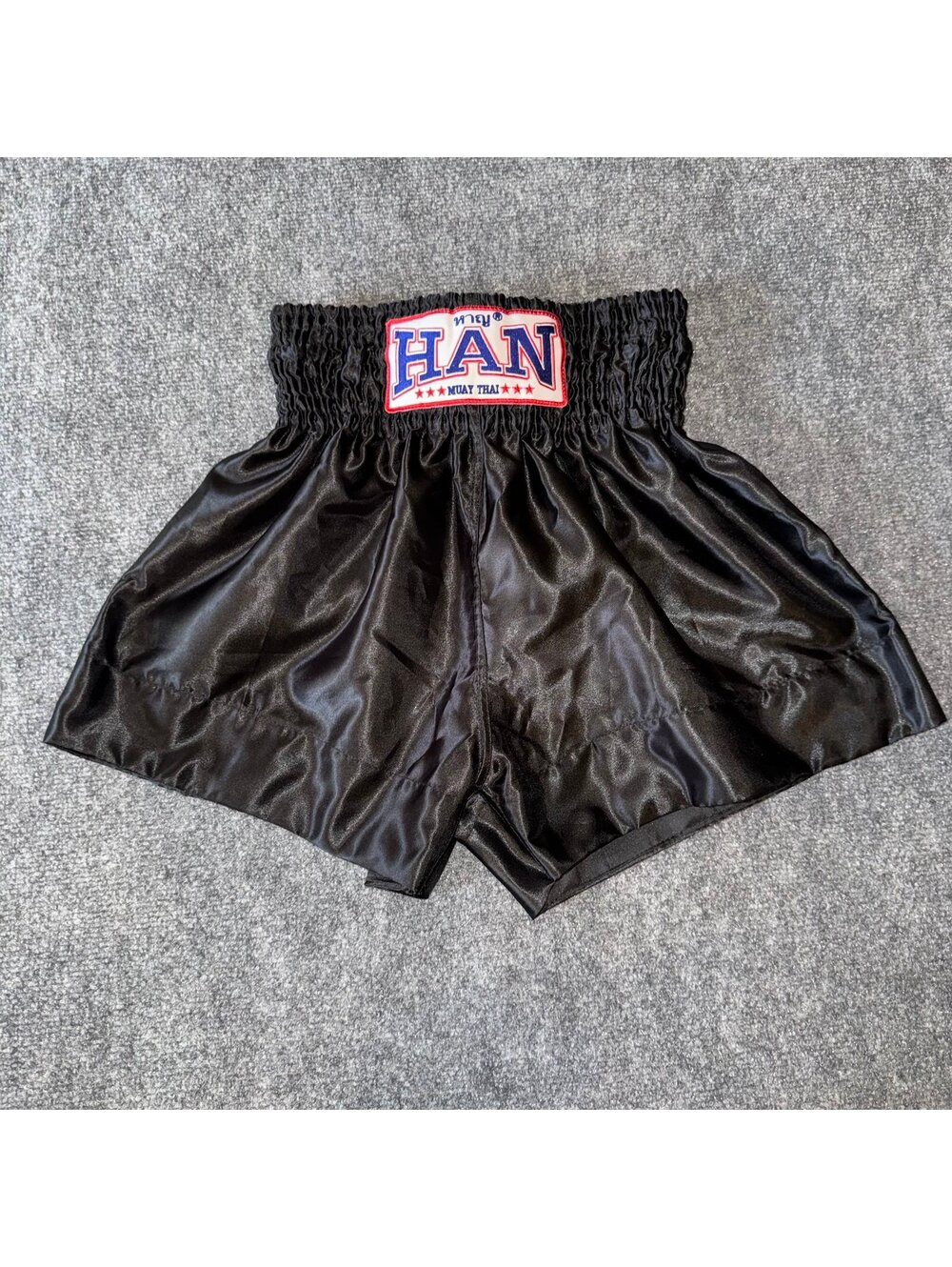 Han Muy Thai Boxing Dazzle Fight Shorts Mens MD Vtg y2k 90s Rare